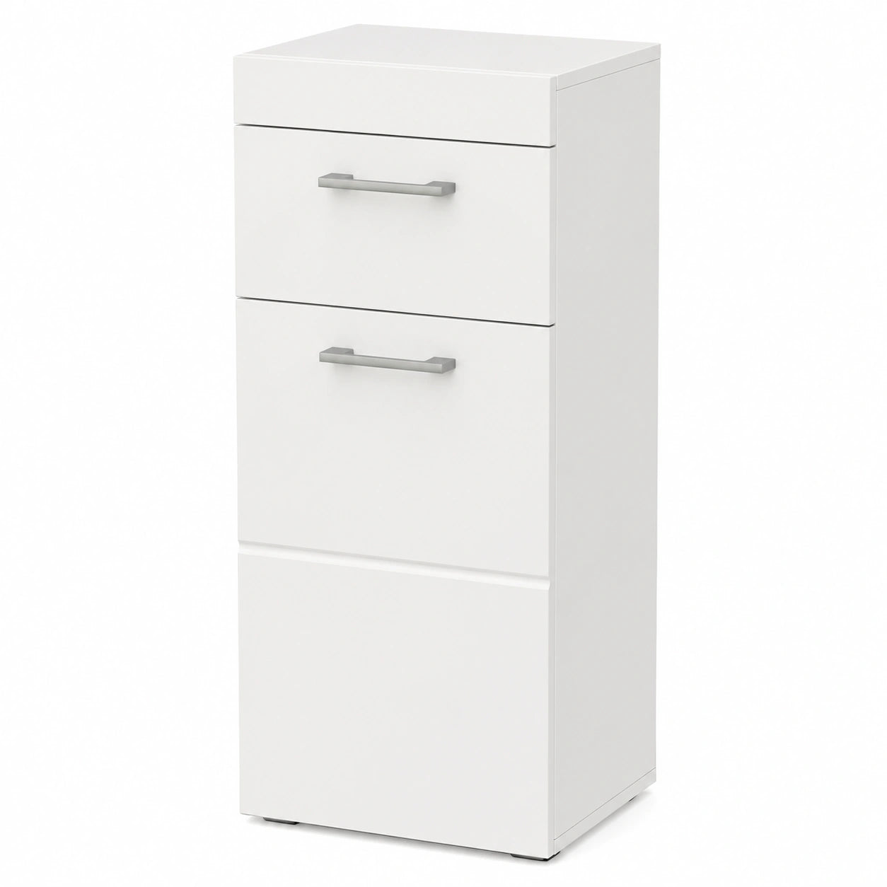 Armadio da bagno Luna bianco, 37x79 cm, montaggio a parete