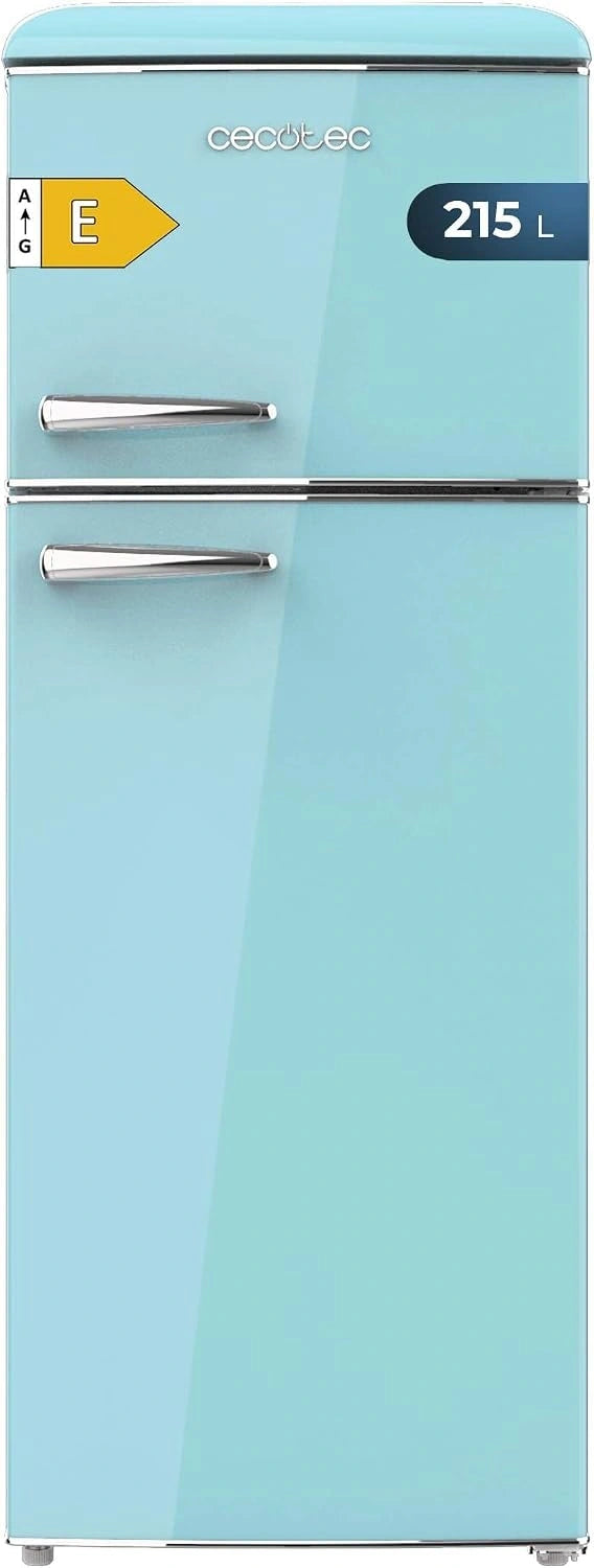 Cecotec, Frigorifero, 148,2 cm, 55,2 cm, a LED, Blu