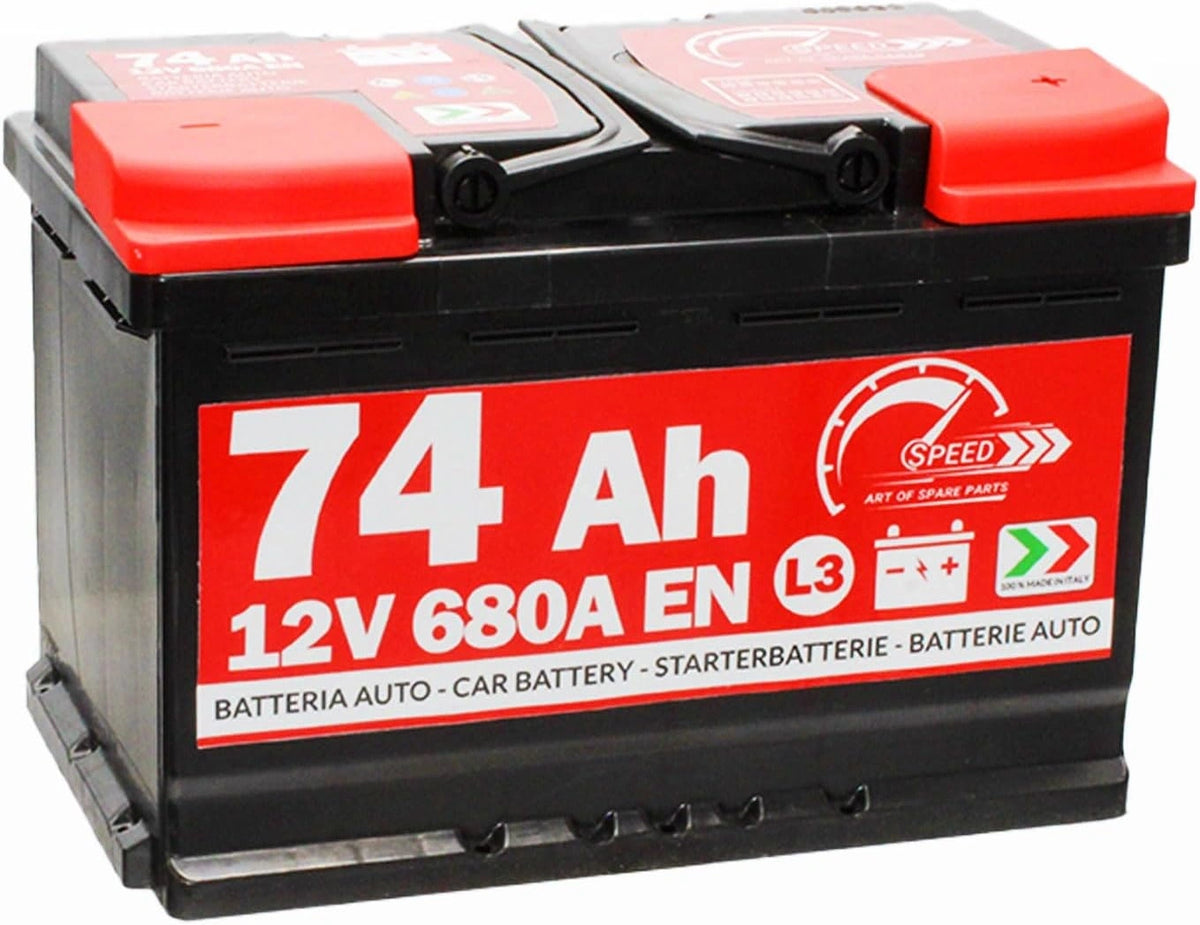 Batteria ricaricabile, 12V, 74AH