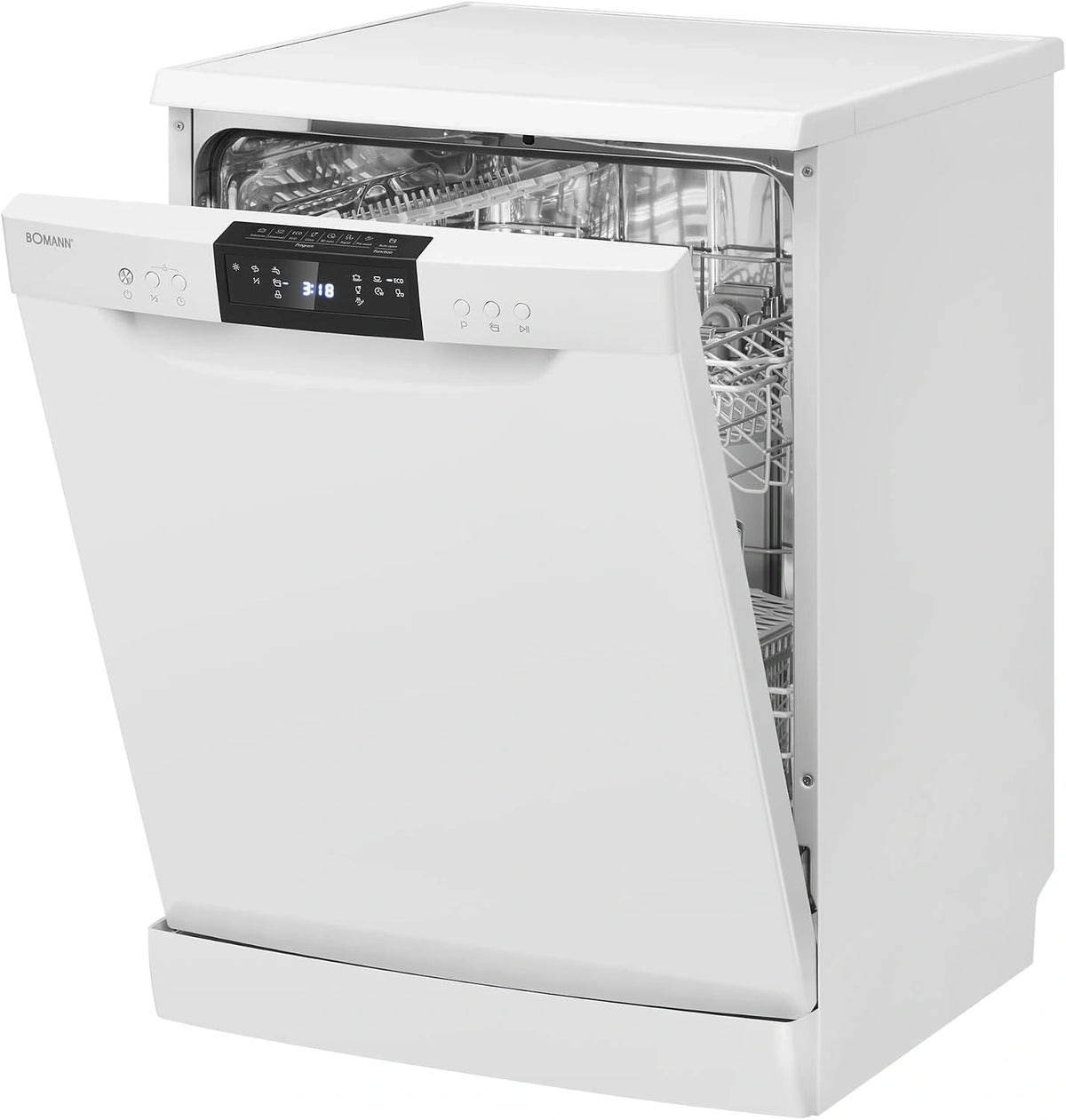 Lavastoviglie, Lavastoviglie, 60 cm, Bianco