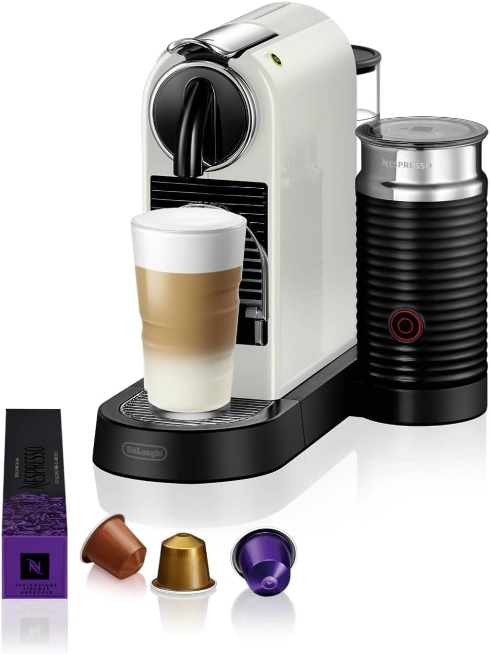 Nespresso, Macchina da caffè, 1L, Bianco