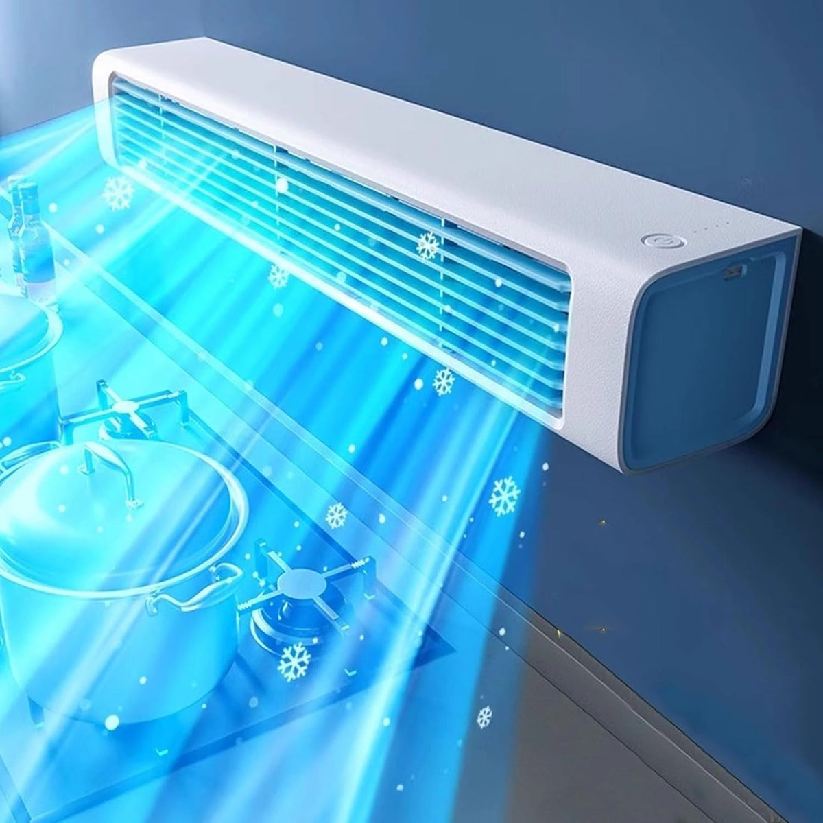 Climatizzatore portatile, con telecomando, portatile, senza fili