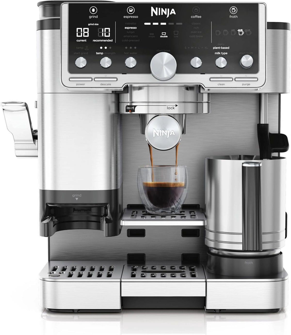 Ninja, Macchina da caffè, multifunzione, Argento