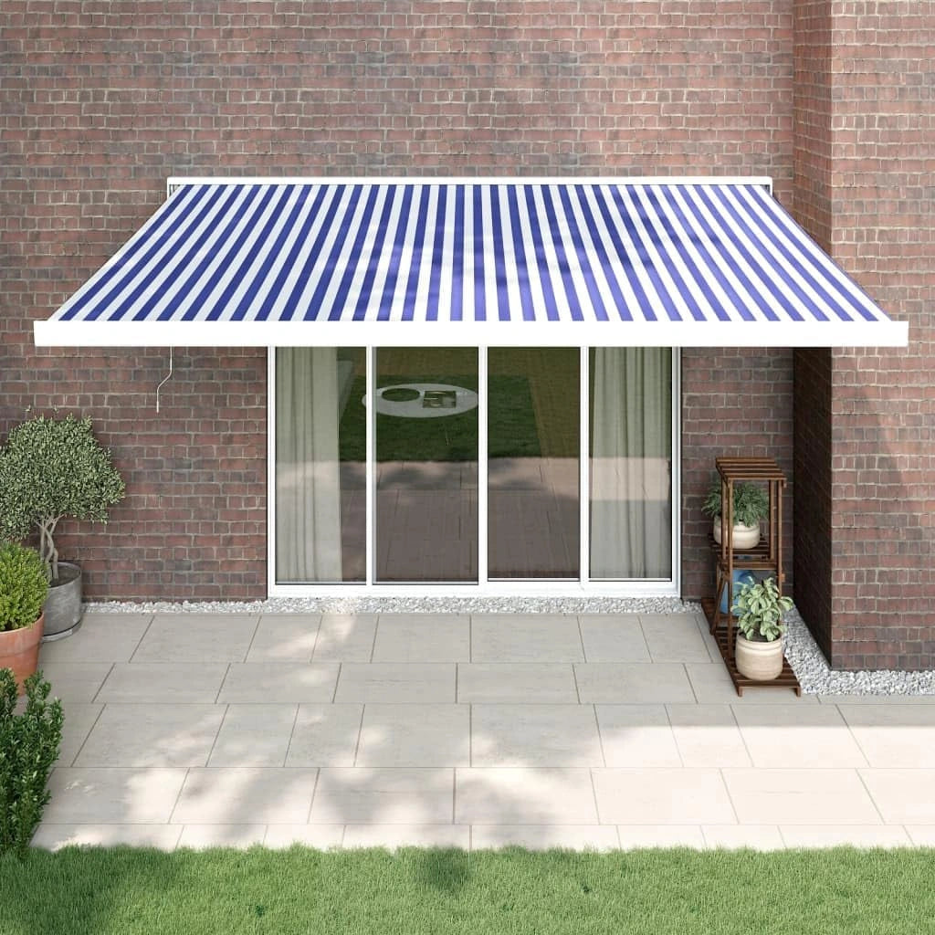 Tenda, Prodotto per casa e tempo libero, Bianco/Blu