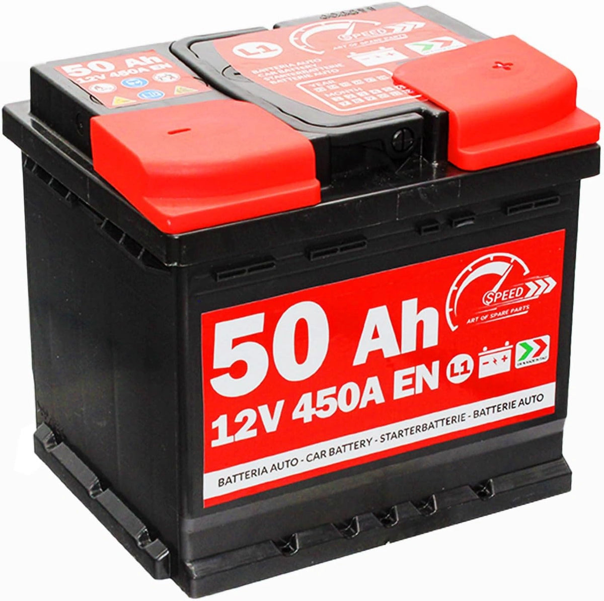 Batteria ricaricabile, 12V, 50AH