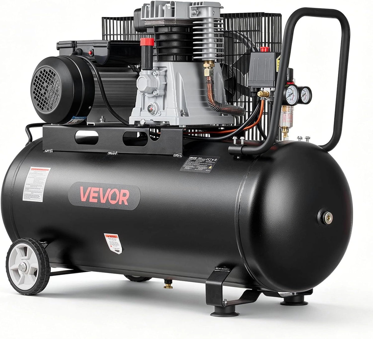 VEVOR, Compressore d'aria, 3 kW, 100 L, 226 L, portatile