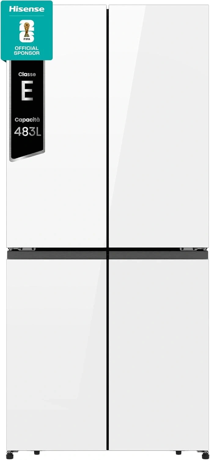 Hisense RQ5P470SETE, Frigorifero, con Wi-Fi, con tecnologia inverter, Bianco