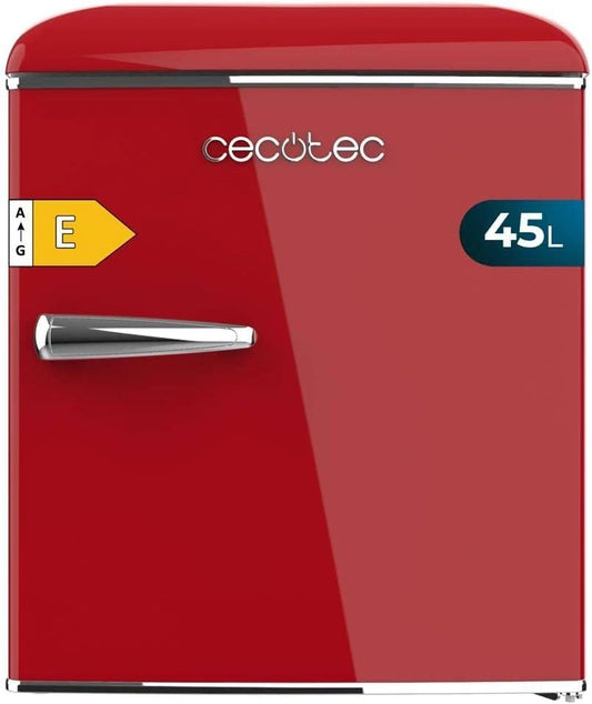 Cecotec, Frigorifero, 45L, 55 cm, 44,7 cm, Rosso