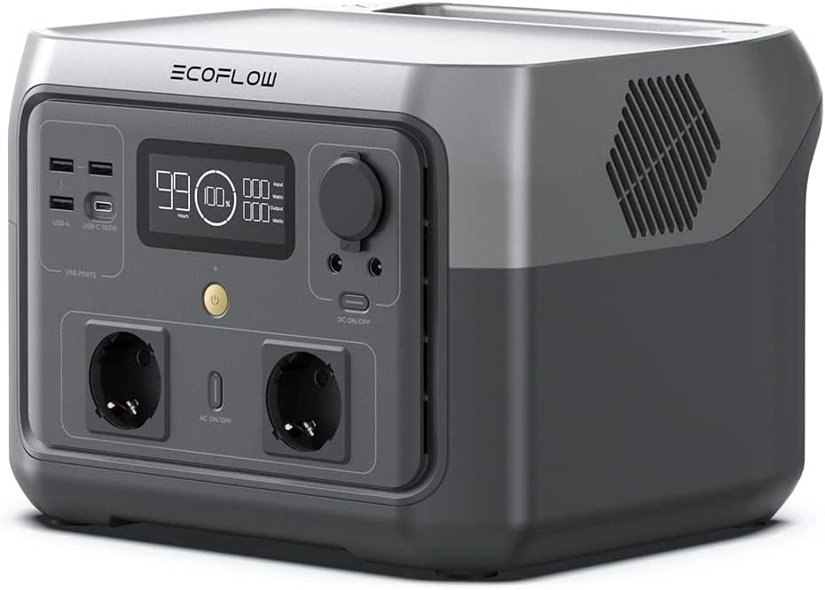 ECOFLOW, Stazione di alimentazione portatile, 512Wh, portatile