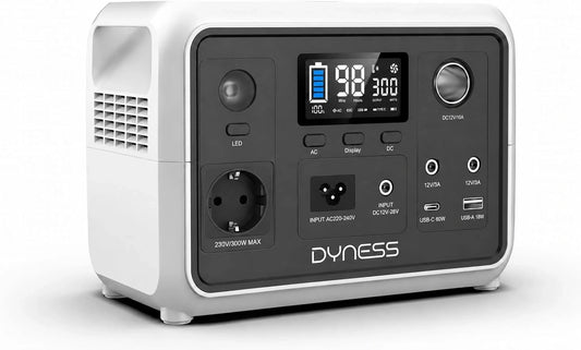 Dyness 300W, Stazione di alimentazione portatile, 300W, 256Wh, portatile