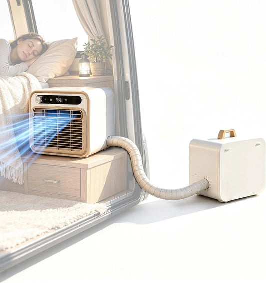 Climatizzatore split, 5000 Btu, 500 W, silenzioso