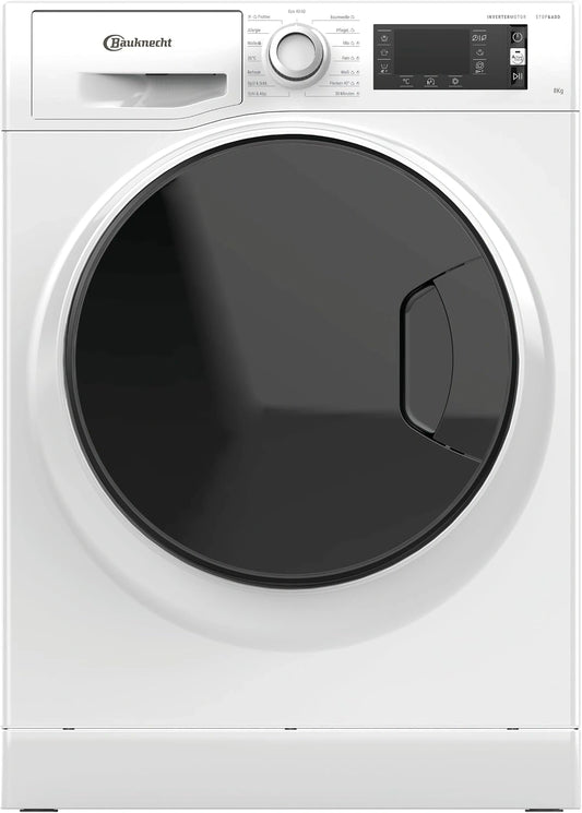 Bauknecht WM, Lavatrice, 8kg, con tecnologia inverter, Bianco
