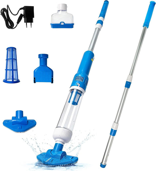 Aspirapolvere, ricaricabile, multifunzione, senza fili, Blu