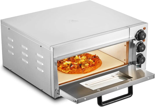 VEVOR, Forno elettrico, 406 mm, Argento