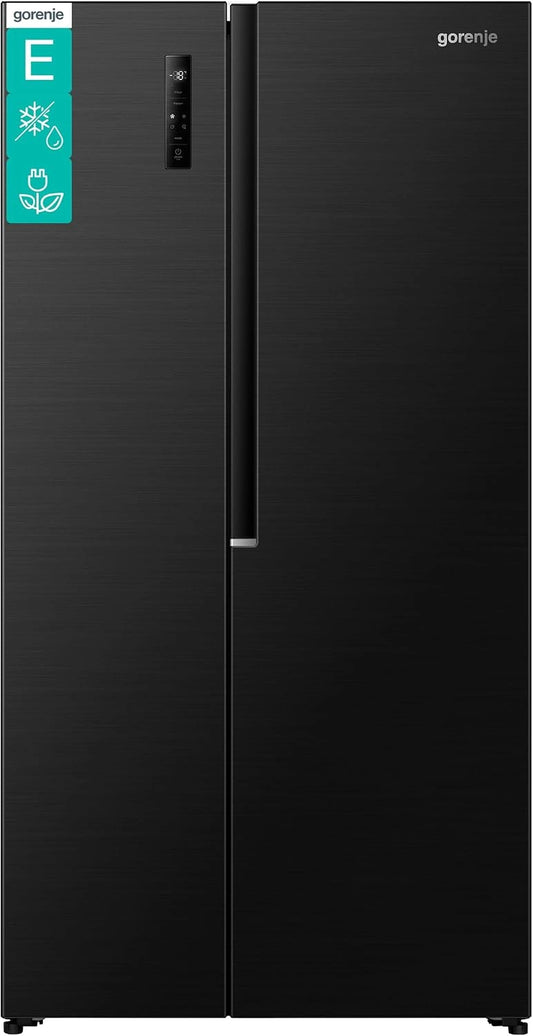Gorenje NRS917E41BX, Frigorifero, 544L, 61,5 cm, 39dB, Nero