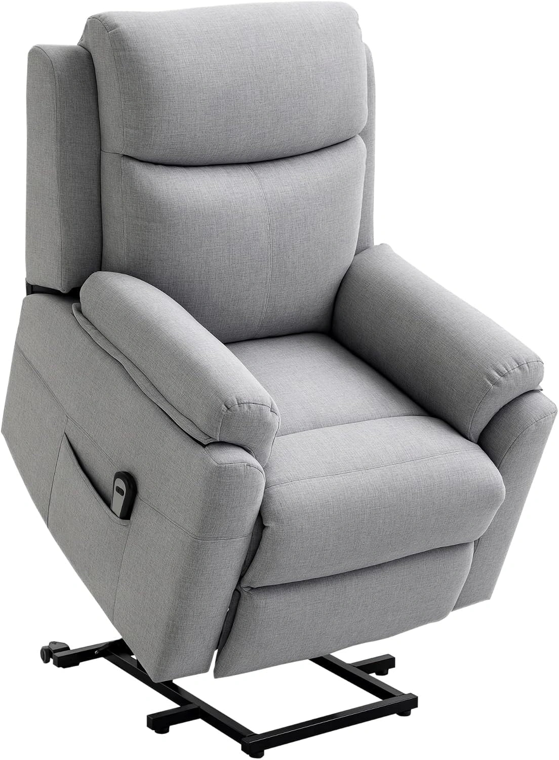 HOMCOM, Poltrona, Grigio