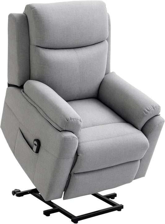 HOMCOM, Poltrona, Grigio