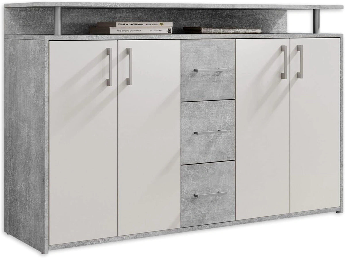 Stella, Cassettiera, 34 cm, Bianco