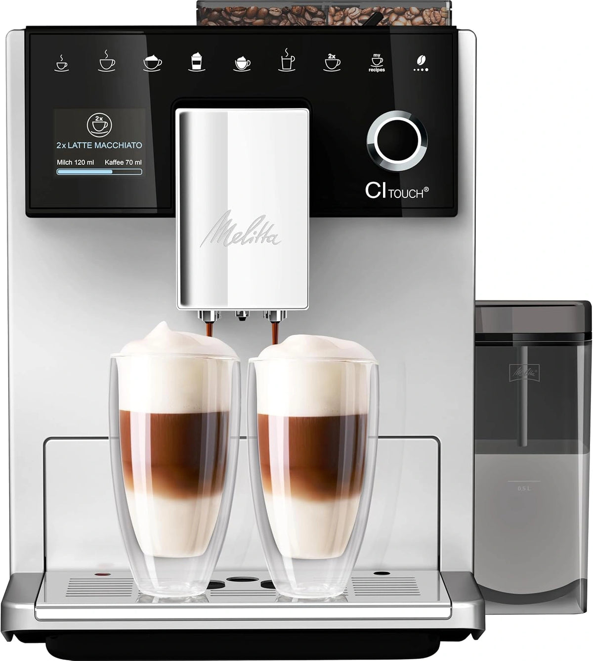 Melitta CI, Macchina da caffè, Argento