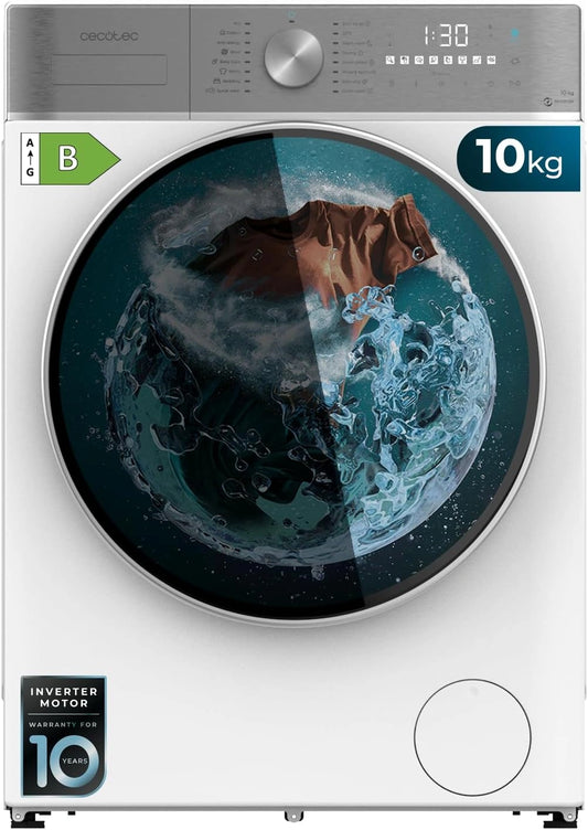 Cecotec, Prodotto per casa e tempo libero, 6Kg, con tecnologia inverter, con controllo intelligente