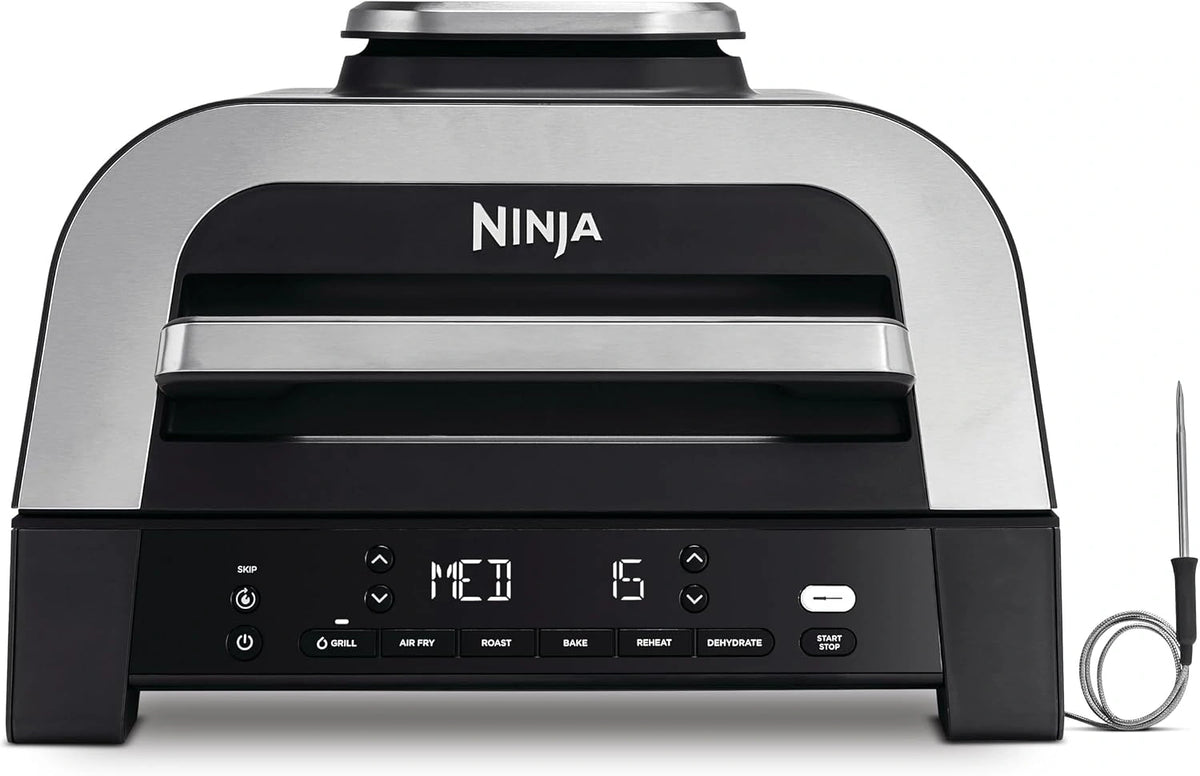 Ninja, Friggitrice ad aria, 3,8L, Grigio/Argento