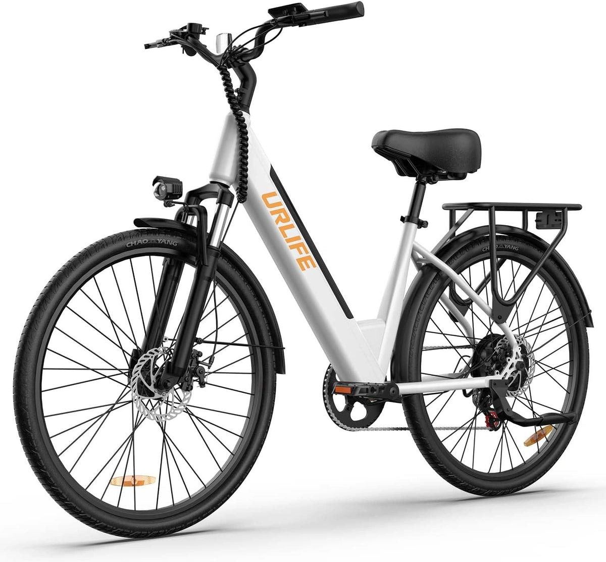 URLIFE, Bicicletta elettrica, 250W, 48V, 10.4Ah, con display digitale