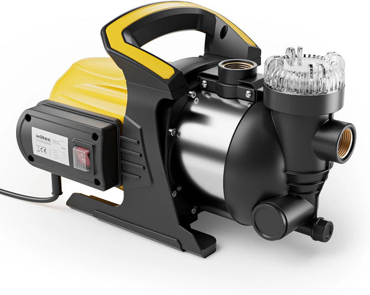 Wiltec, Prodotto per casa e tempo libero, 1200 W, 3800 l, Argento
