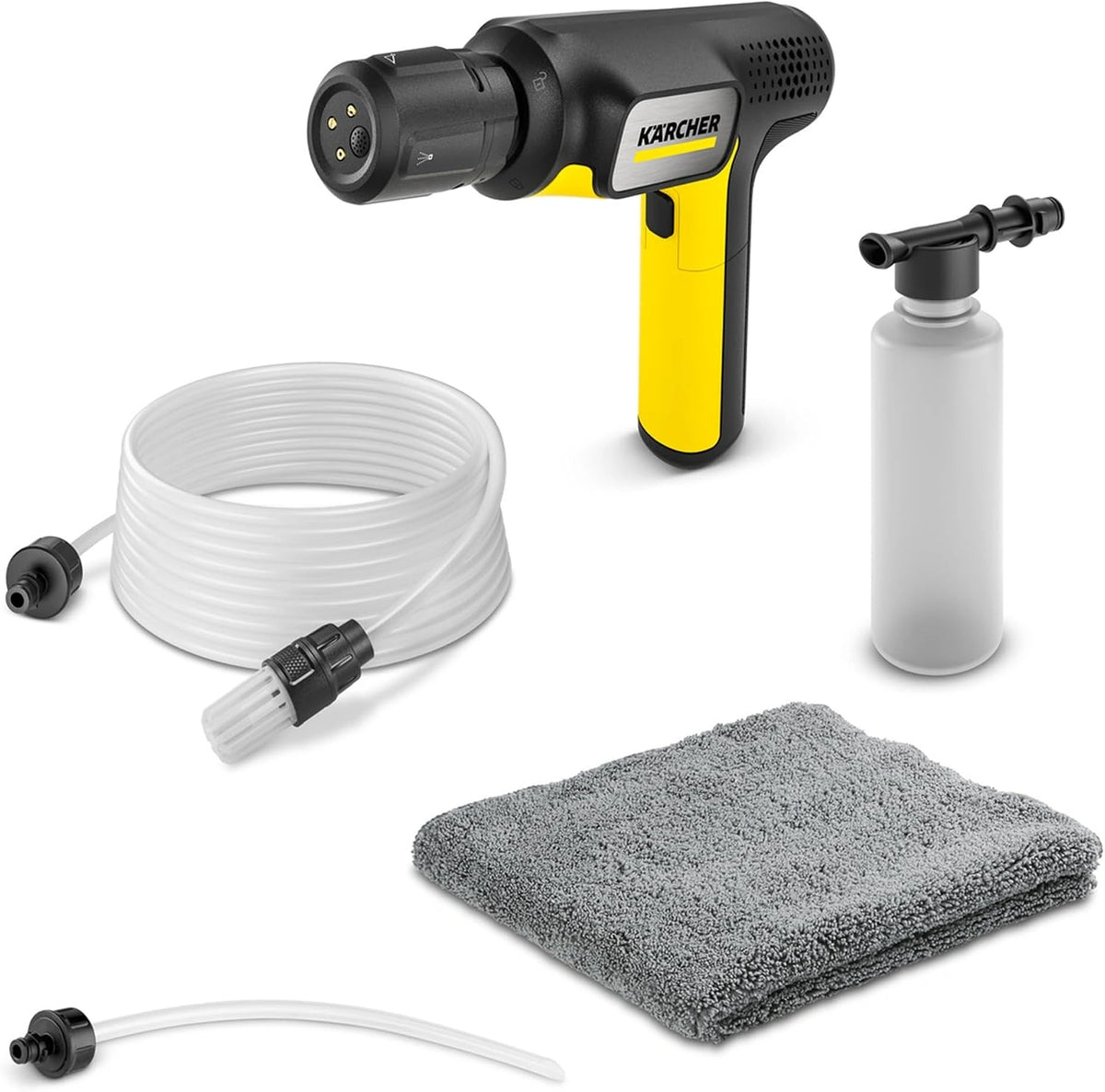 Kärcher, Prodotto per casa e tempo libero, 150 l, 15 bar, 0,8 kg, multifunzione, Nero/Giallo