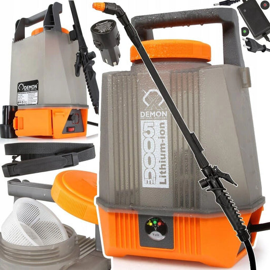 Atomizzatore, Batteria ricaricabile, 12V, 2,5Ah, 5 Litri