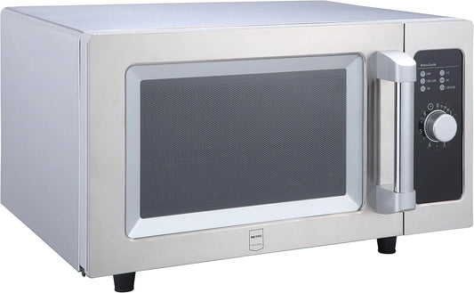 METRO, Forno a microonde, 1000 W, 25 L, con timer, Argento