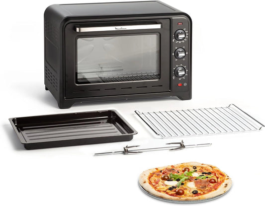 Moulinex, Forno elettrico, 60 litri, Nero