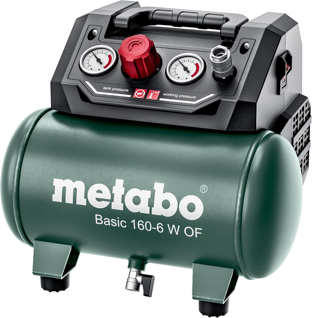 Metabo, Compressore d'aria, 6 W, 6 l, 8 Bar