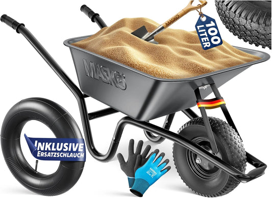 MASKO, Prodotto per casa e tempo libero, 100 Litri, 250 kg, Argento