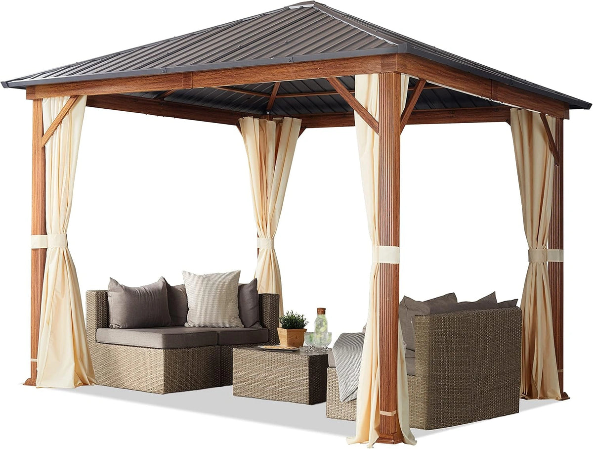 Gazebo, Prodotto per casa e tempo libero, Bianco/Argento